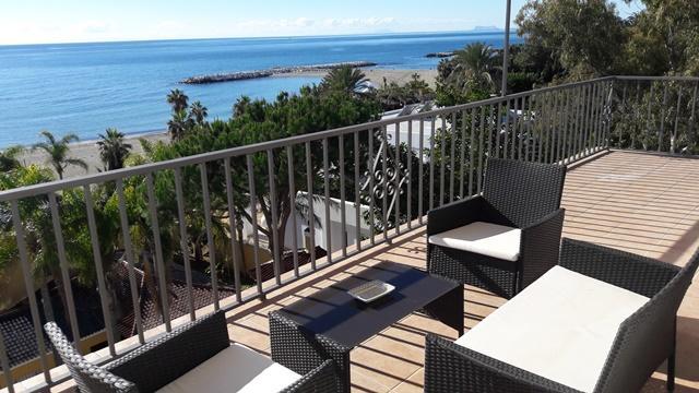 The Terrace Of Puerto Banus Beach 마르베야 외부 사진